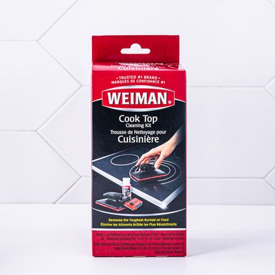 Weiman Good Housekeeping Cooktop Cleaning Kit - Set of 4
