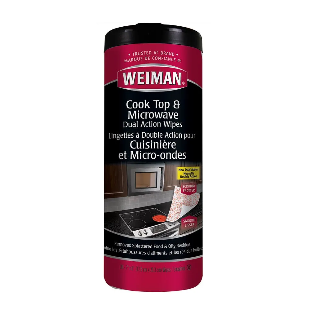 Weiman Good Housekeeping 'Dual Action' Microwave & Cooktop Wipes