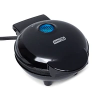 Dash Mini Round Waffle Maker (Black)