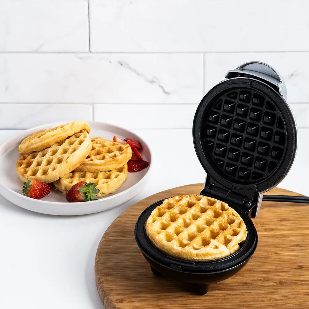 Mini Waffle Maker, Small Waffle Maker, Nonstick Chaffle Maker For Hash  Browns, Keto Chaffles Easy To Clean For Individual Pancakes, Cookies, Eggs
