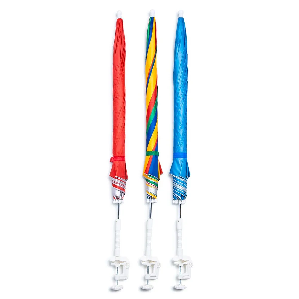 Sunny Days Beach! Beach Umbrella with Clamp (Asstd.)
