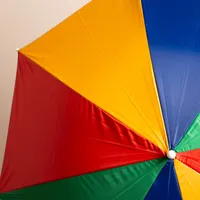 Sunny Days Beach! Beach Umbrella with Clamp (Asstd.)