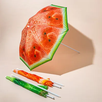 Sunny Days Beach! 'Fruit' Beach Umbrella with Tilt (Asstd.)