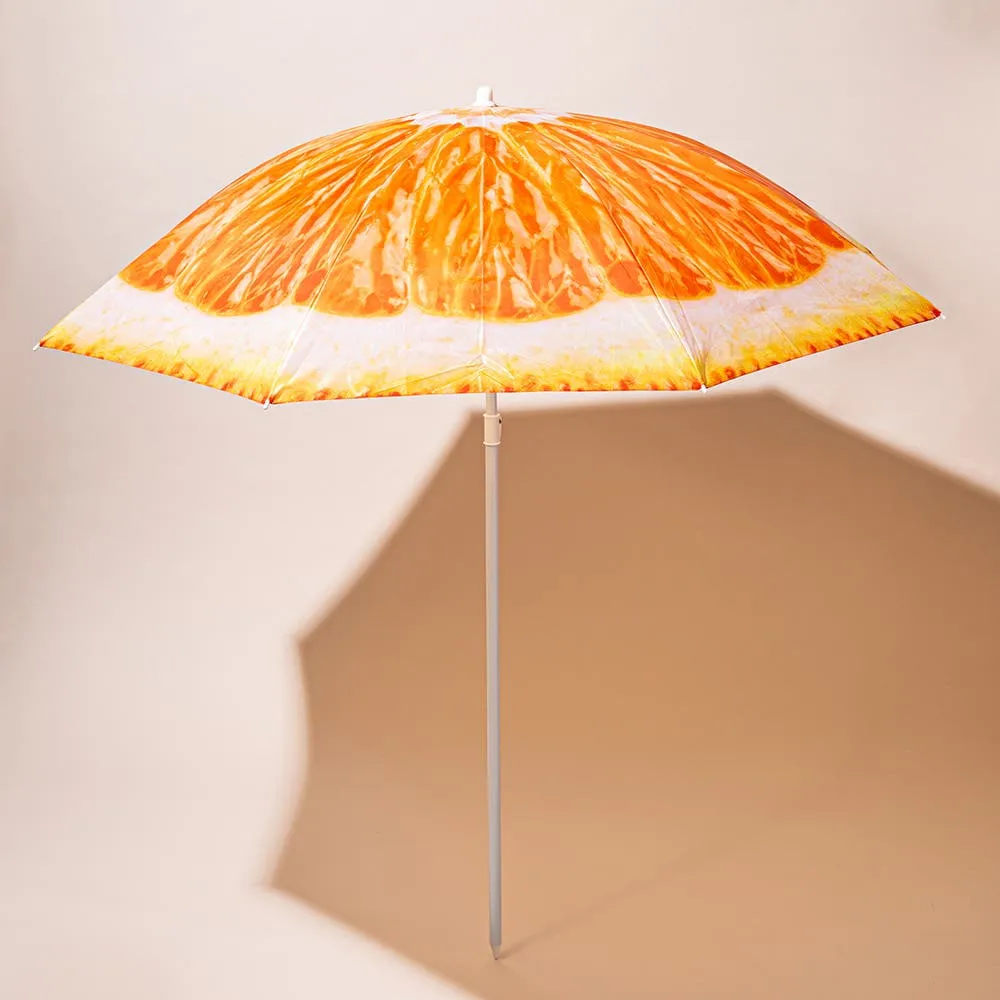 Sunny Days Beach! 'Fruit' Beach Umbrella with Tilt (Asstd.)