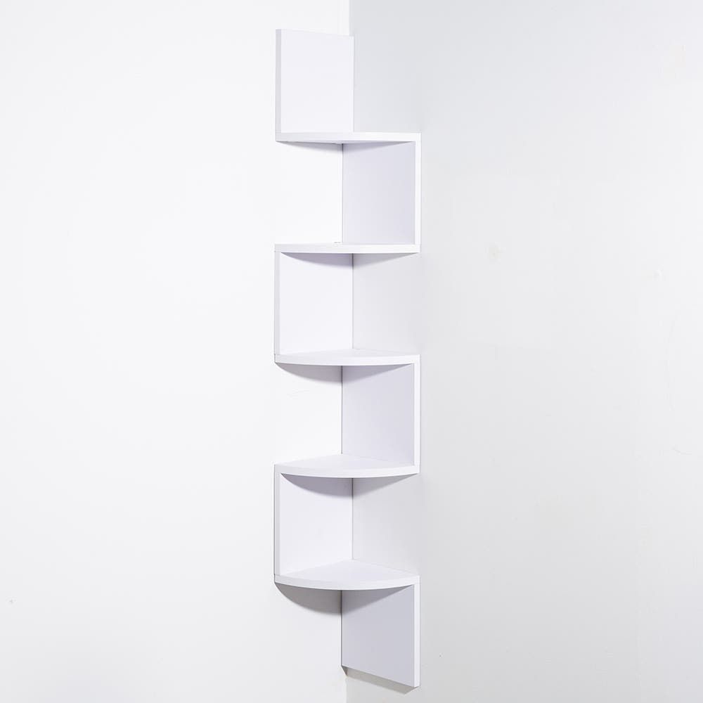 KSP Nook Corner Wall Shelf (White)