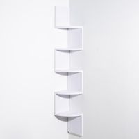 KSP Nook Corner Wall Shelf (White)