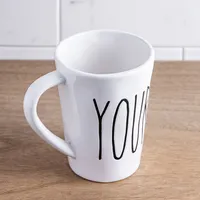 Farmhouse Modern 'Yours' Ceramic Mug (White)