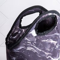 KSP Bella 'Black Marble' Insulated Lunch Bag