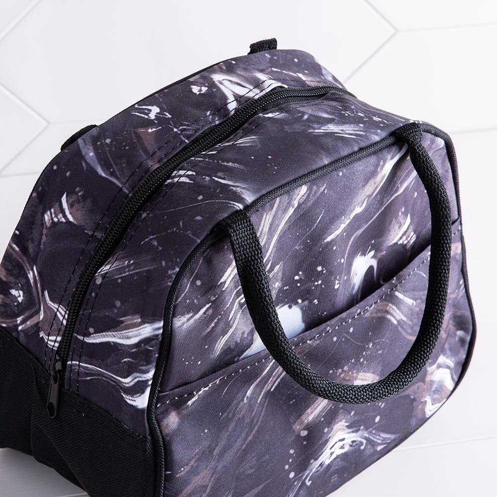 KSP Duffle 'Black Marble' Insulated Lunch Bag