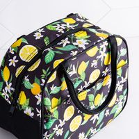 KSP Duffle 'Lemons' Insulated Lunch Bag