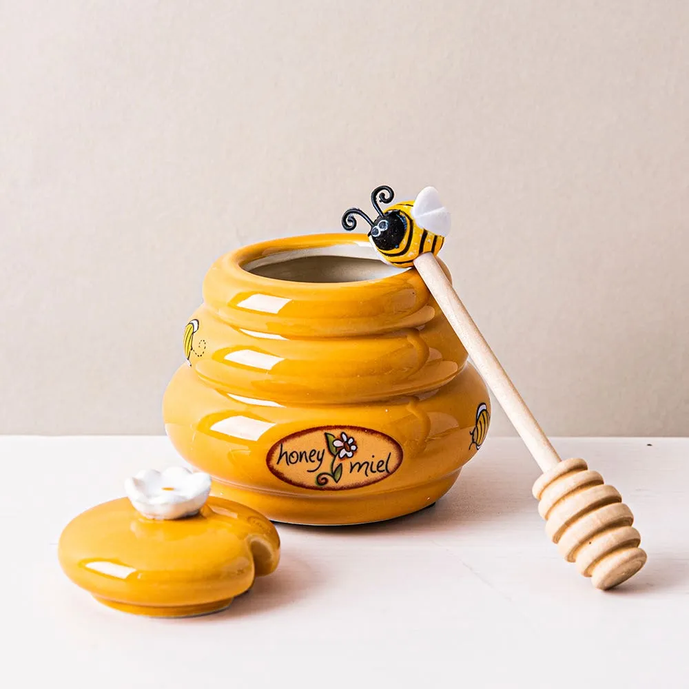 Joie Beehive Honey Jar with Dipper