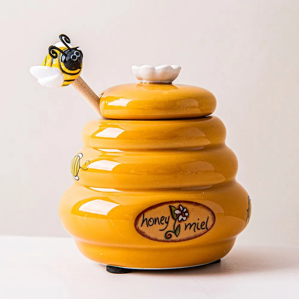 Joie Beehive Honey Jar with Dipper