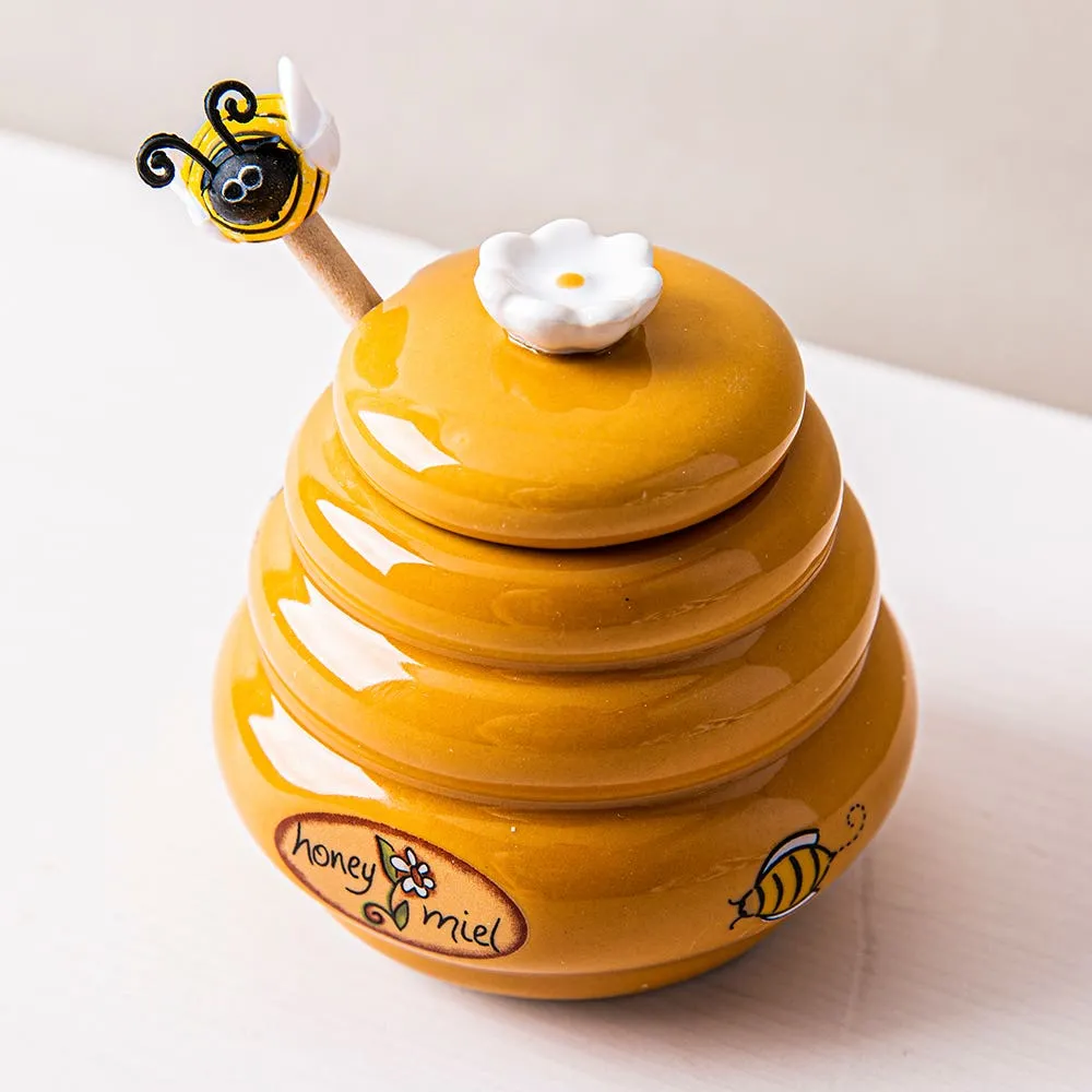 Joie Beehive Honey Jar with Dipper