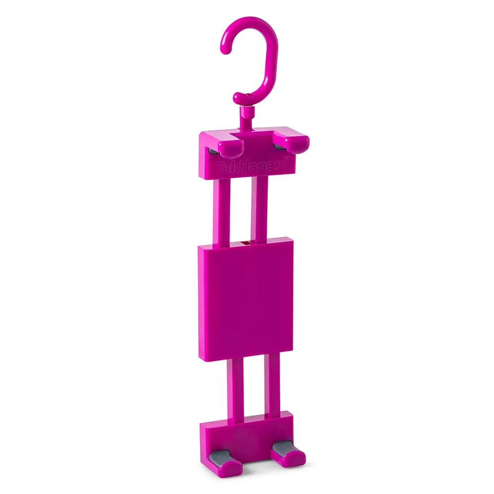 Tekhanger Secure Smartphone-Tablet Hanger (Magenta)