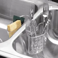 iDesign Sinkworks Silicone Sink Organizer