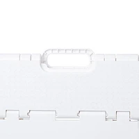 KSP Tread Folding Step Stool Tall 15 x 13 x 15"H (White)