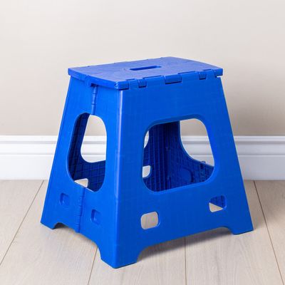 KSP Tread Folding Step Stool Tall (Navy)