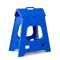 KSP Tread Folding Step Stool Tall (Navy)