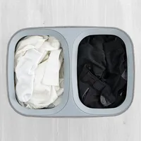Joseph Joseph Tota '90L' Easy-Empty Laundry Basket (Grey)