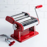 Strauss Gourmet Manual Pasta Machine (Red)