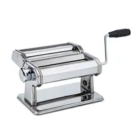 Strauss Gourmet 'Jumbo' Manual Pasta Machine (Stainless Steel)