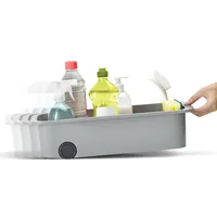 Joseph Joseph Easy Access Storage Caddy with Wheels (Grey)