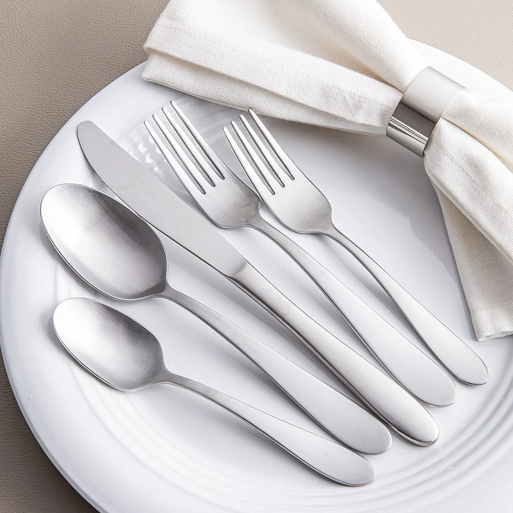 Splendide S/S 'Alpia' Flatware - Set of 20 (Satin)
