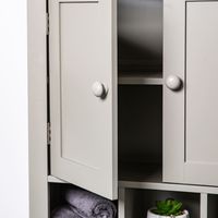 KSP Tivoli Wood Wall Cabinet (Grey)