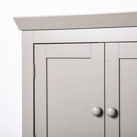 KSP Tivoli Wood Wall Cabinet (Grey)