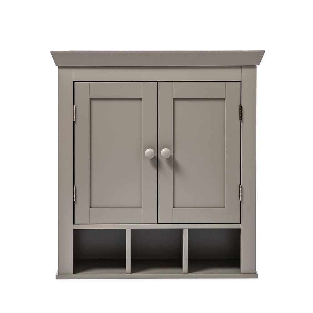 KSP Tivoli Wood Wall Cabinet (Grey)