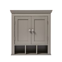 KSP Tivoli Wood Wall Cabinet (Grey)