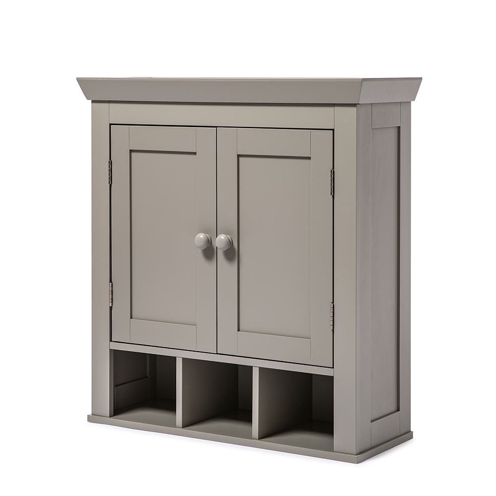 KSP Tivoli Wood Wall Cabinet (Grey)