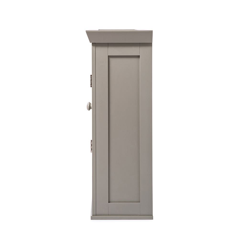 KSP Tivoli Wood Wall Cabinet (Grey)