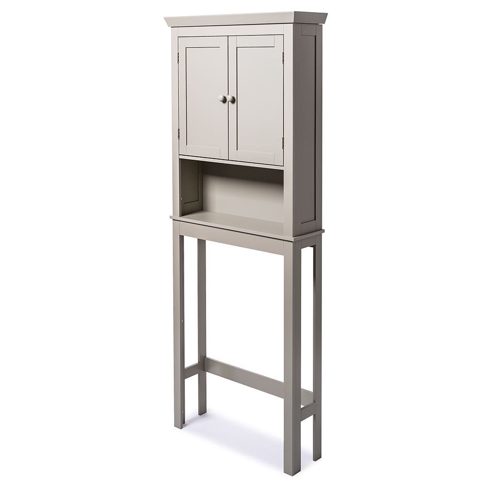 KSP Tivoli Wood Over The Toilet Cabinet (Grey)