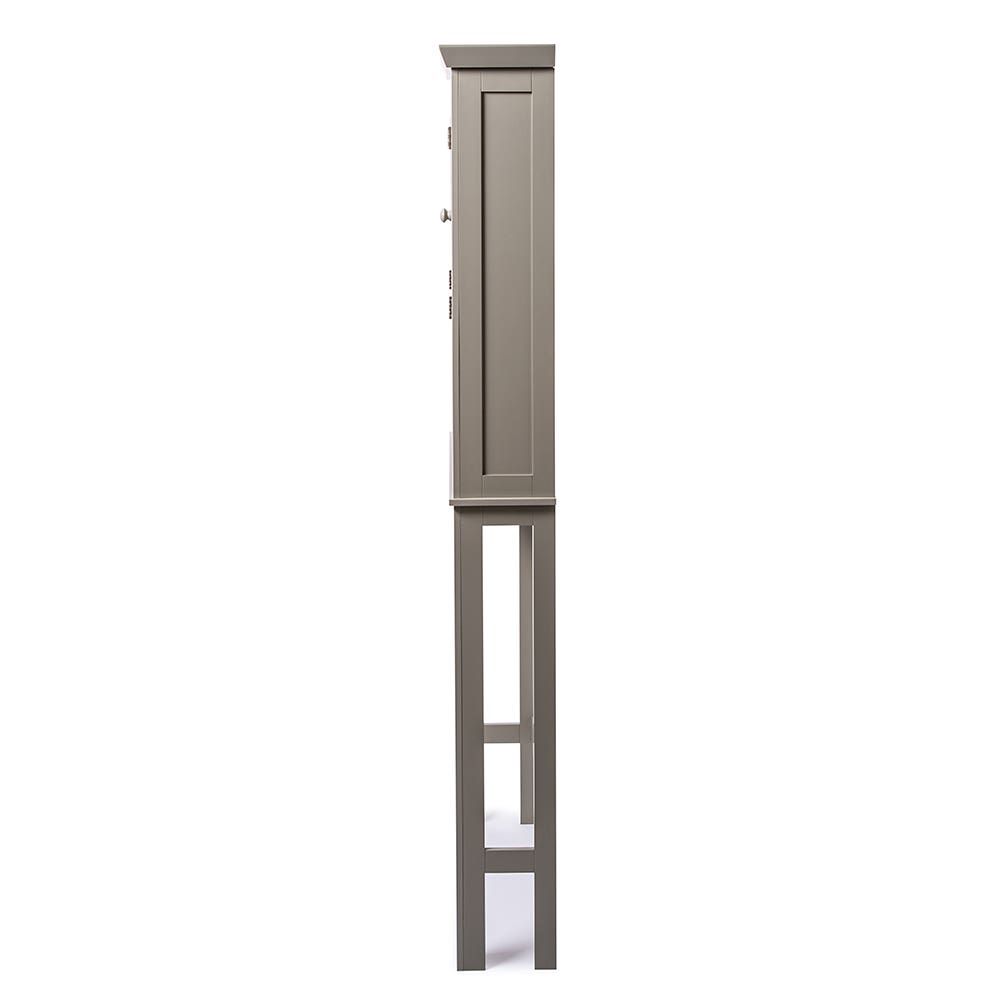 KSP Tivoli Wood Over The Toilet Cabinet (Grey)