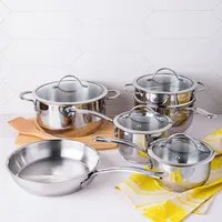 Meyer Nouvelle Made In Canada Cookware Combo - Set of 10