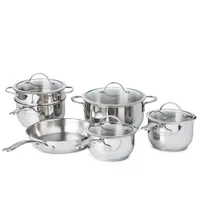 Meyer Nouvelle Made In Canada Cookware Combo - Set of 10