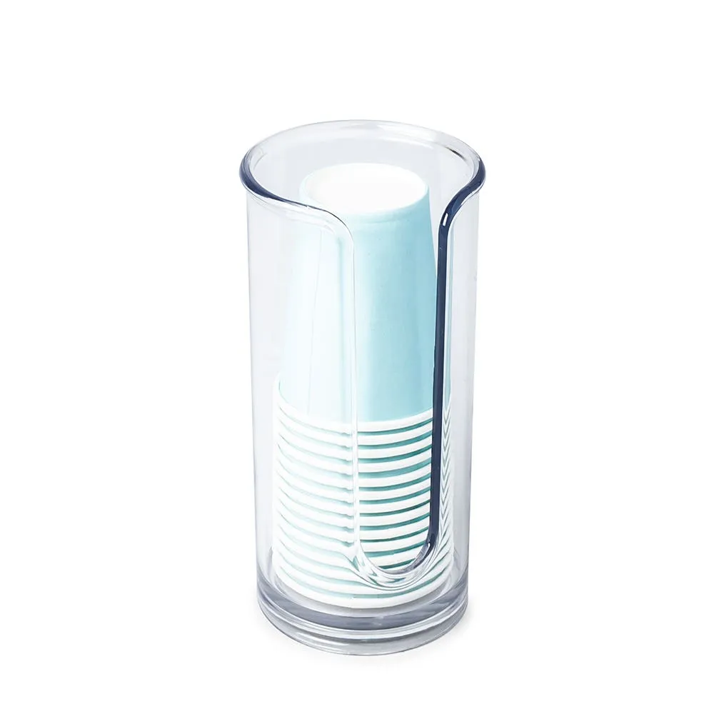 iDesign Clarity Disposable Cup Dispenser (Clear)