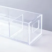 iDesign Clarity Vanity Organizer Catch-All (Clear)