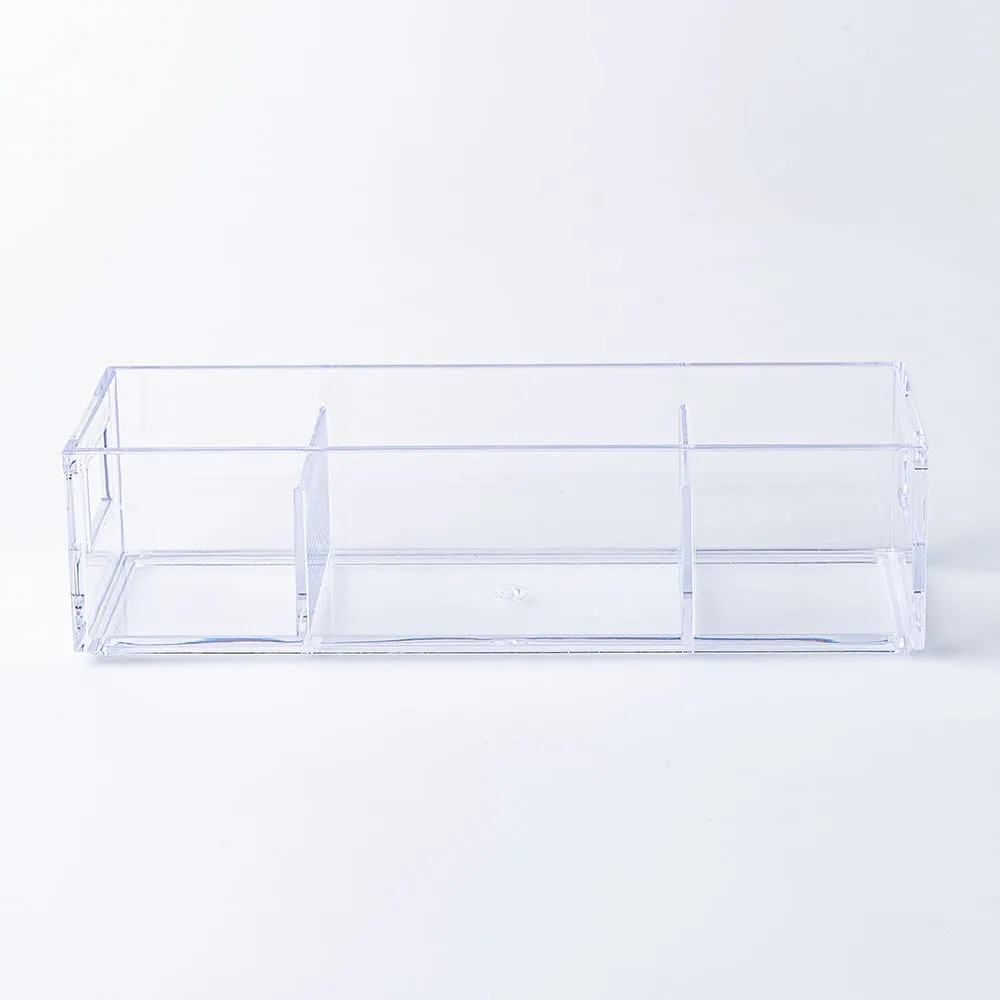 iDesign Clarity Vanity Organizer Catch-All (Clear)