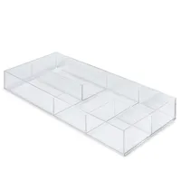 iDesign Clarity '5-Section' Cosmetic & Vanity Organizer (Clear)