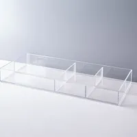 iDesign Clarity '5-Section' Cosmetic & Vanity Organizer (Clear)