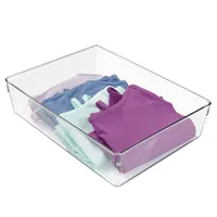 iDesign Linus Drawer Organizer Grand Bin Rectangular 9x12"