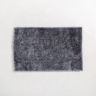 Harman Luxury Chenille Bathmat 20"x32"(Charcoal)