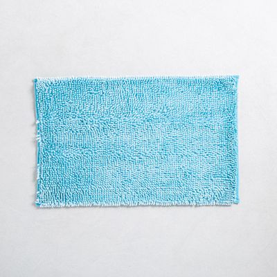 Harman Luxury Chenille Bathmat 20"x32"(Light Blue)