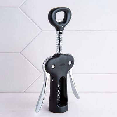 OXO Good Grips Wing Corkscrew-Bottle Opener (Black)