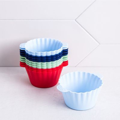 OXO Good Grips Bake Silicone Baking Cup - Set of 12 (Multi Colour)