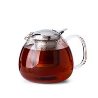 KSP Milano Glass Teapot with  Mesh Infuser 1.2L (Clear)