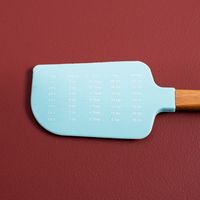 KSP Christmas Cook 'Snowflake' Silicone Spatula with Wood Handle