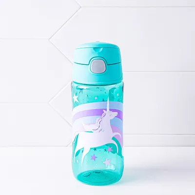 Thermos Funtainer 'Unicorn' Plastic Sport Bottle (Multi Colour)